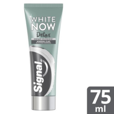 Signal White Now Detox Charcoal & Clay fogkrém 75 ml uniszex fogkrém