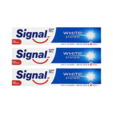 Signal White System fogkrém (3x75 ml) fogkrém