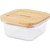 Siguro Glass Seal Bamboo élelmiszertároló edény 0,3 l, 6 x 11,5 x 11,5 cm