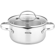 Siguro Pure Delight okos fedővel, 18 cm edény