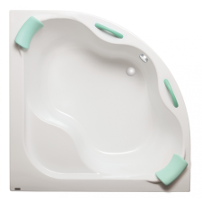 Siko Syntia PLUS akril fürdőkád 150x150cm akryl sarokkád, 5mm-es akrilból kád, zuhanykabin