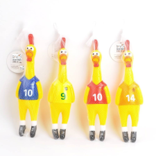  Sikoltozó jelmezes gumicsirke -foci játék kutyáknak