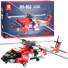 Sikorsky jayhawk helikopter blokk készlet 1137 db barkácsolás, építés