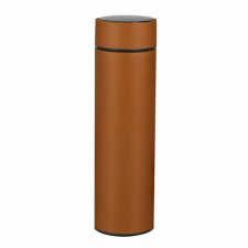  SIKS Intelligens termosz hőmérővel, 500 ml, barna termosz