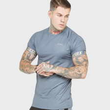Siksilk Charcoal Sports Tech T-Shirt - szürke póló - Méret: XXL férfi póló