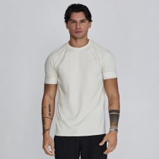 Siksilk Ecru Tech T-Shirt férfi póló