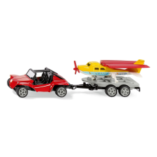 Siku - Buggy mit Sportflugzeug autópálya és játékautó