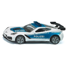  SIKU Chevrolet Corvette ZR1 rendőrség - 1525 (69290) autópálya és játékautó