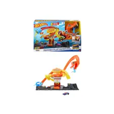 Siku Hot wheels kobratámadás a pizzériában autópálya és játékautó