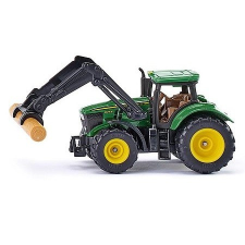 SIKU John Deere traktor rönk markolóval - 1540 (55995) autópálya és játékautó