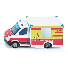 SIKU Mercedes-Benz Sprinter mentőautó - 1536 (55606) autópálya és játékautó
