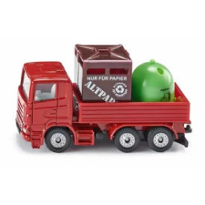  SIKU Scania szelektív kukásautó 1:87 - 0828 autópálya és játékautó