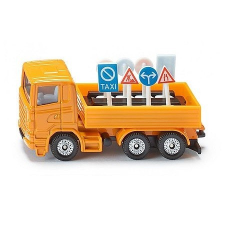 Siku : Scania teherautó közúti jelzőtáblákkal 1322 autópálya és játékautó