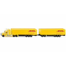 Siku Super Road Train DHL pótkocsis közúti jármű fém modell (1:87) makett
