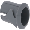 SILANOS SZÜRKE ELLIPTIKUS NYOMÓGOMB HÁZ 17x13mm