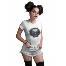  Silent skull - Női Póló