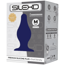 SILEXD Model 2. prémium anál dildó (M méret - kék) anál