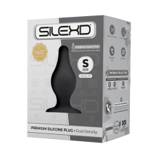 SILEXD Model 2. prémium anál dildó (S méret - fekete) anál