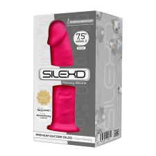 SILEXD Model 2. prémium dildó (20 cm - rózsaszín) műpénisz, dildó