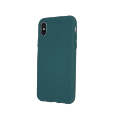 SILICON Apple iPhone 11 Silicon Hátlap - Sötétzöld tok és táska