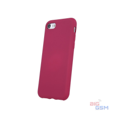 SILICON Apple iPhone 13 Mini Silicon Hátlap - Bordó tok és táska