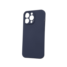 SILICON Apple iPhone 16 Pro Silicon Hátlap - Sötétkék tok és táska