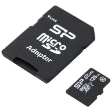 Silicon Power 128GB microSD+adapter, UHS1 (SP128GBSTXBU1V10SP) (SP128GBSTXBU1V10SP) memóriakártya