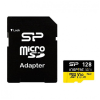 Silicon Power 128GB microSDXC Class 10 U3 V30 A1 + adapterrel (SP128GBSTXLV3V1NSP)