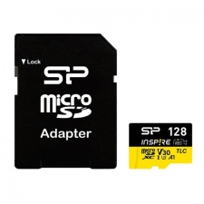 Silicon Power 128GB microSDXC Class 10 U3 V30 A1 + adapterrel (SP128GBSTXLV3V1NSP) memóriakártya