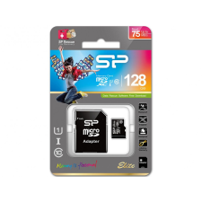 Silicon Power 128GB microSDXC Class 10 UHS-I + adapterrel memóriakártya