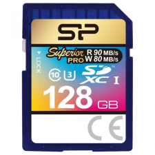 Silicon Power 128GB SDXC memória kártya Silicon Power UHS-I U3 Superior Pro (SP128GBSDXCU3V10) memóriakártya