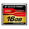Silicon Power 16GB Compact Flash Silicon Power 600x  (SP016GBCFC600V10) (SP016GBCFC600V10)