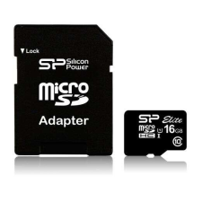 Silicon Power - 16GB MicroSDHC - SP016GBSTHBU1V10SP memóriakártya