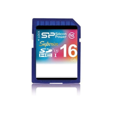 Silicon Power 16GB SDHC Silicon Power memóriakártya UHS-I Superior (SP016GBSDHCU3V10) memóriakártya