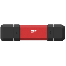 Silicon Power 250GB USB-C/USB3.2 DS72 Red SP250GBUC3S72VPR merevlemez, ssd