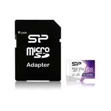 Silicon Power Card micro sdxc silicon power superior pro 128gb - c10,uhs-i u3, a1, v30 sp128gbstxdu3v20ab memóriakártya
