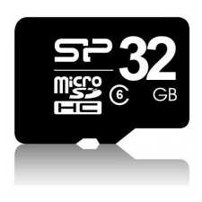Silicon Power MICRO SDHC CARD 32GB  CLASS 6 Adapter nélküli memóriakártya