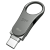 Silicon Power Pen Drive 16GB Silicon Power Mobile C80 USB-TypeC - USB 3.0 titán (SP016GBUC3C80V1S) (SP016GBUC3C80V1S)