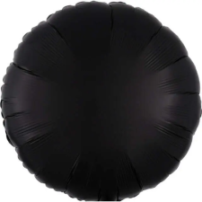  Silk Black kör fólia lufi 43 cm party kellék