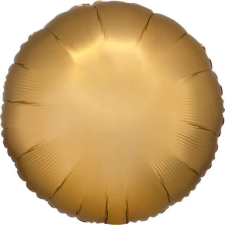  Silk Gold kör fólia lufi 43 cm party kellék