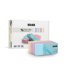 SILKA Radír, pasztell, 24 db/display Silka radír
