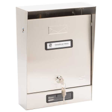 Silmec Piccolo társasházi inox postaláda postaláda