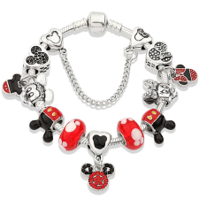 Silver Star karkötő - Mickey Minnie / P10929-898-1 - 19cm (6733) karkötő