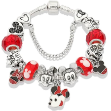 Silver Star karkötő - Mickey Minnie / P10929-906 - 18cm (8068) karkötő