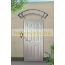 Silver Wing Miko Alumínium előtető 160x90 cm áttetsző polikarbonát borítással, eresszel kerti tárolás