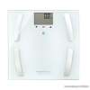 Silvercrest SBF 77 WH Bluetooth LCD kijelzős digitális diagnosztikai okos személy mérleg, fehér, 180 kg teherbírással (6 az 1-ben funkcióval)