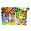 SilverHome SilverHome Festés a Szabadban 45 Darabos Puzzle Kicsiknek