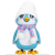 Silverlit Csupaszív Pingvin kék (88652) (S88652)