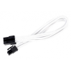 Silverstone 6-Pin PCIe - 6-Pin PCIe hosszabbító - 250mm fehér