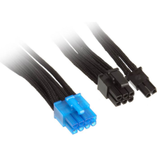 Silverstone Cable, 1x PCI-E 8pin(6+2) connector (SST-PP06B-PCIE55) kábel és adapter